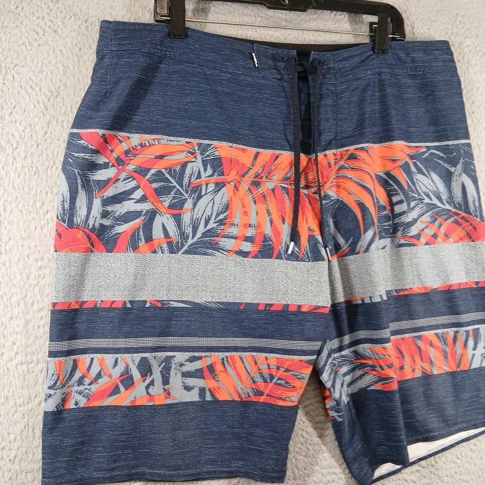 O'Neill Mens Hyperfreak Performance‎ Board Shorts Floral Print Size 38